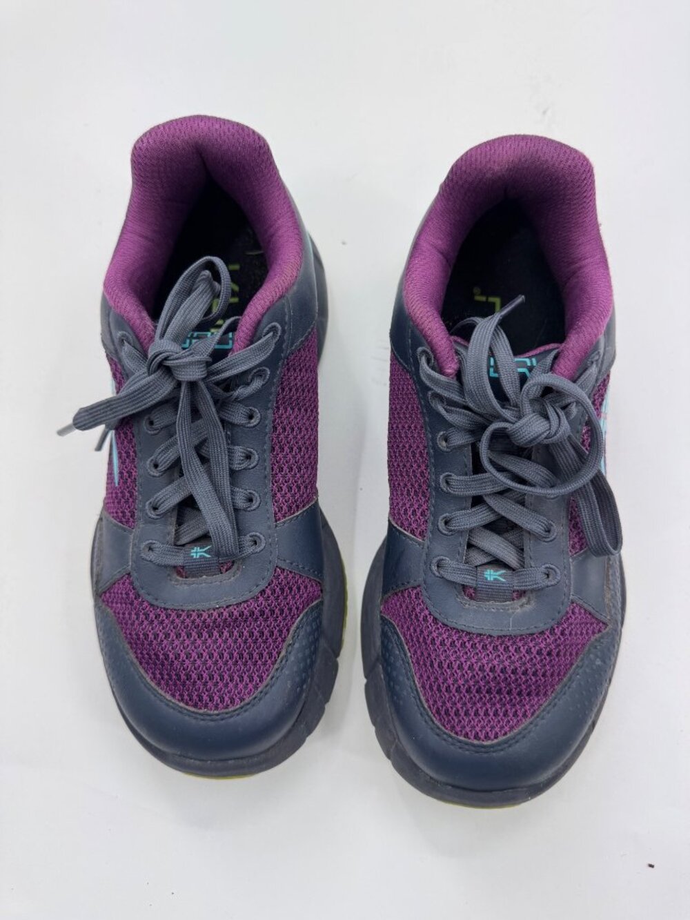 Kuru Quantum 2.0 Womens Size 6 Medium Sneakers Purple & Navy With Kurusole Suppo - Picture 2 of 12